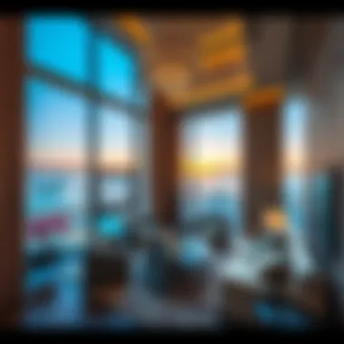 Elegant Interior of JBR Towers Luxurious interior design of a JBR Towers residence