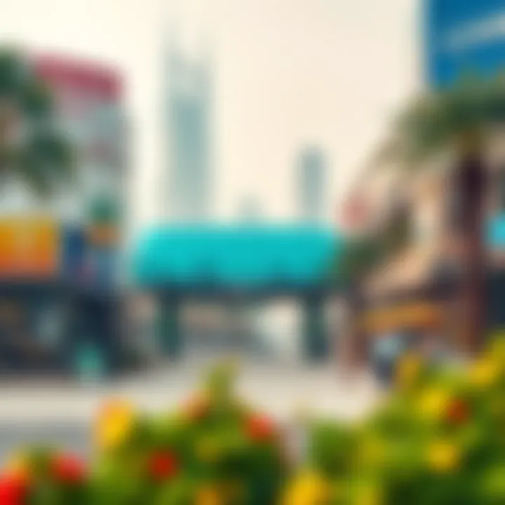 Surrounding area of JGE Metro Station featuring local attractions