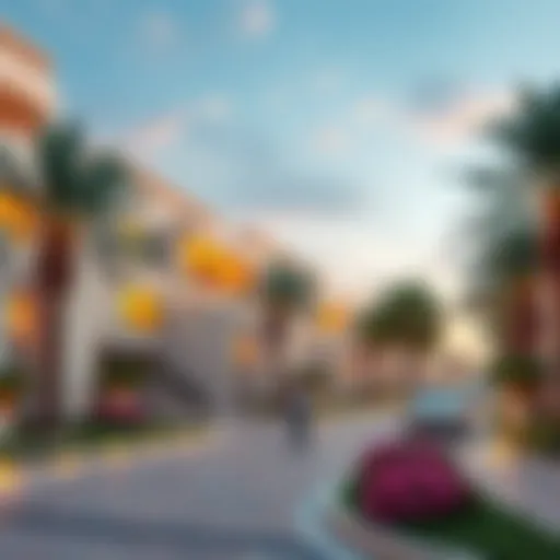 Stunning architectural design of Lantana Villas showcasing modern elegance