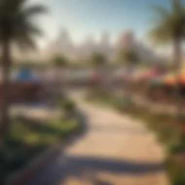 Community Lifestyle in Liwan A vibrant community park showcasing lifestyle in Liwan