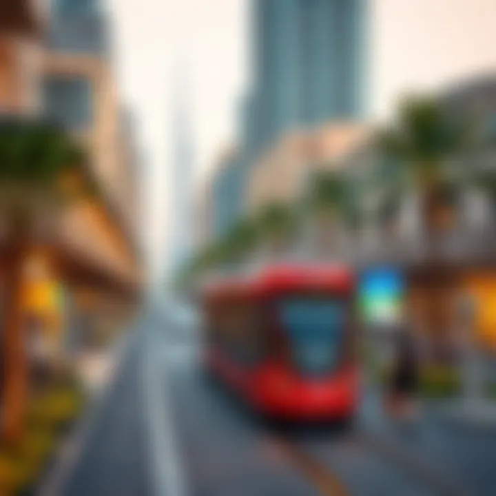 Surrounding amenities and landscapes near Marina Towers Tram Station