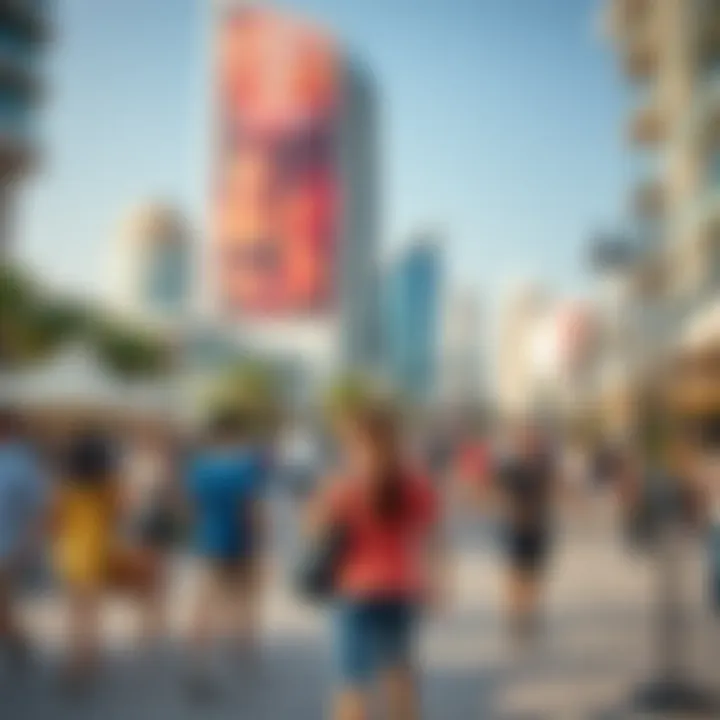 A vibrant community scene at Marina Wharf, highlighting lifestyle and leisure activities