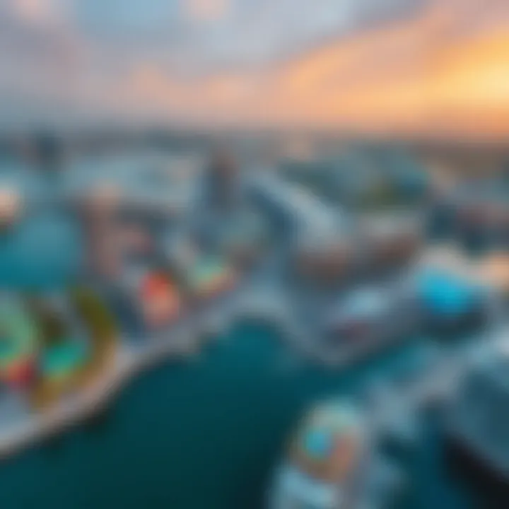 A comparison of Marina Wharf with its surrounding neighborhoods, emphasizing its unique charm