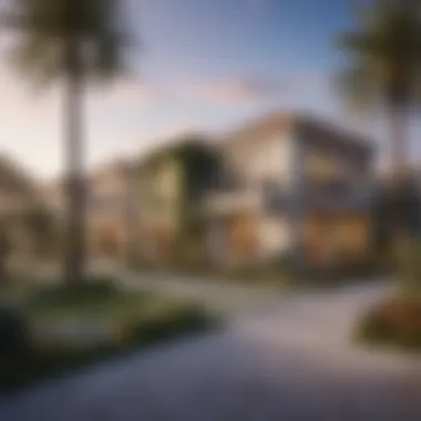 Luxury Villas in Meadows Community Modern villas showcasing luxury living in Meadows