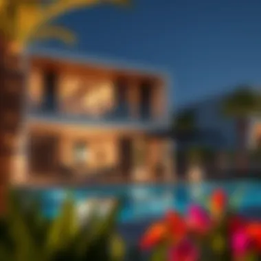 Luxurious villa in Meadows highlighting modern design and outdoor space