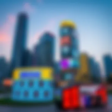 Cultural Art Installations in Media City Art installations highlighting the cultural aspect of Media City.