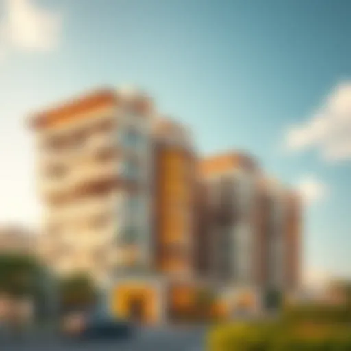 Stunning architectural design of Mirage 1 Residence showcasing modern aesthetics