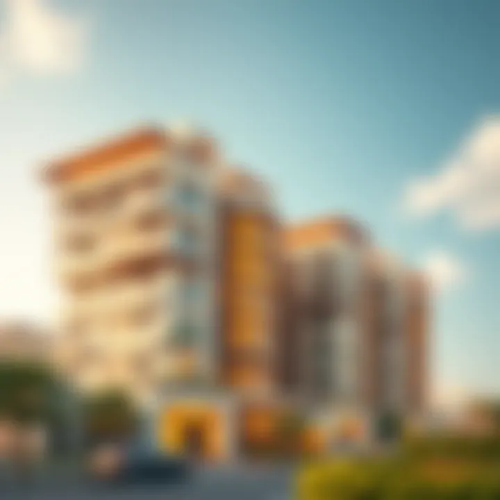 Stunning architectural design of Mirage 1 Residence showcasing modern aesthetics