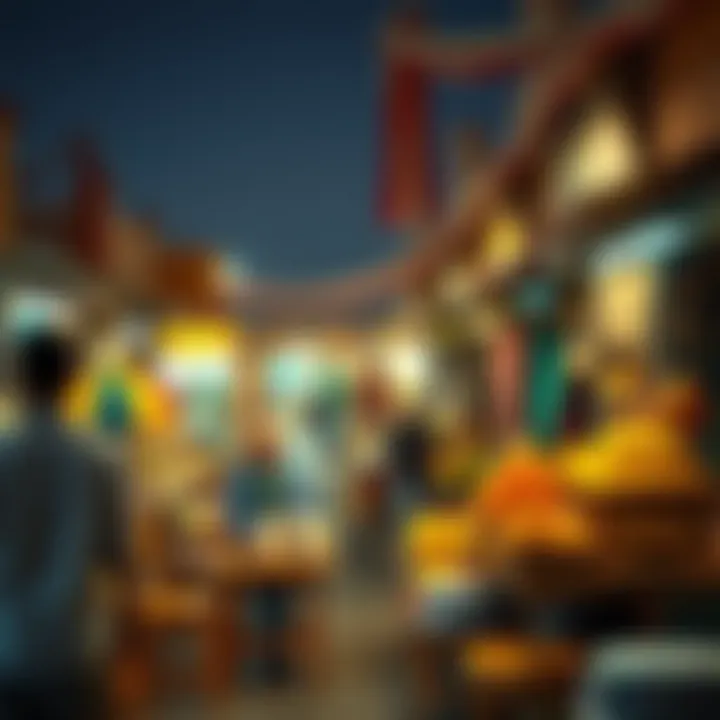 Cultural offerings showcased in Mirdif's marketplace