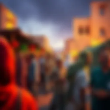 Community Spirit in Mushrif Village Community gathering showcasing the spirit of Mushrif Village