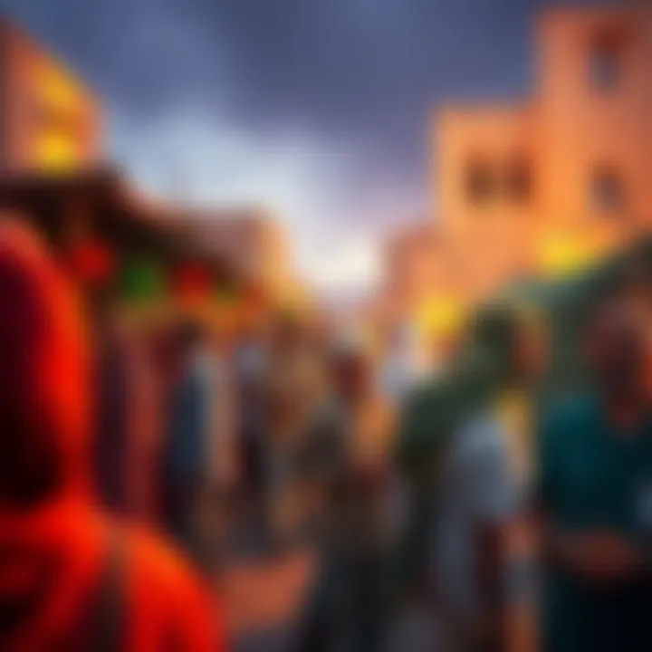 Community Spirit in Mushrif Village Community gathering showcasing the spirit of Mushrif Village