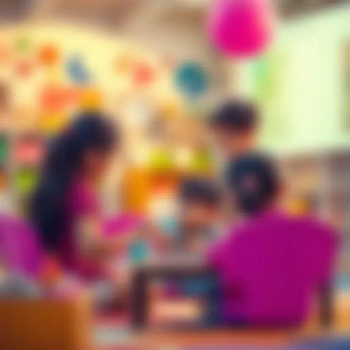 Interactive learning activities for children