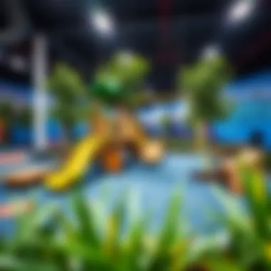 A serene playground in Sports City nursery showcasing safe play areas.