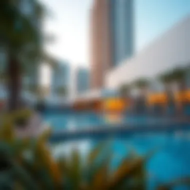 Amenities at Oasis Star including pool and gym