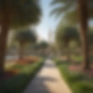 Tranquil Park in Oud Al Muteena Scenic park in Oud Al Muteena, ideal for relaxation