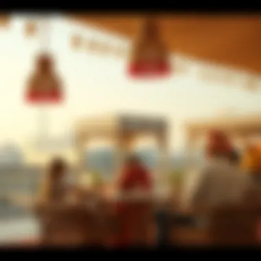 Local cultural elements enhancing the dining atmosphere