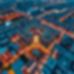 Aerial view of Bin Shabib Mall and surrounding apartments