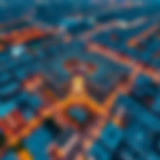 Aerial view of Bin Shabib Mall and surrounding apartments