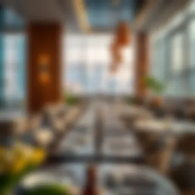 Dining Area with International Cuisines Dining area at Rove Hotel Al Jafiliya featuring a blend of international cuisines