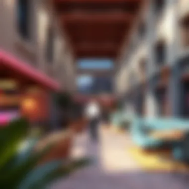 Inviting communal space designed for social interaction and relaxation