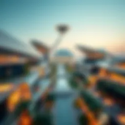 Innovative architecture of a science park