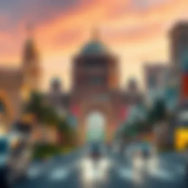 Cultural Landmarks Along Sheikh Zayed Road Cultural landmarks along Sheikh Zayed Road