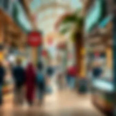 Shopping Experience at Spinneys Mirdif Customers enjoying a shopping experience at Spinneys Mirdif