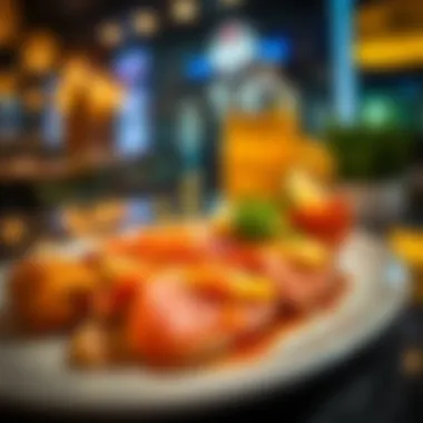 Artistry on a Plate: Taqado's Culinary Masterpieces Close-up of a beautifully plated dish