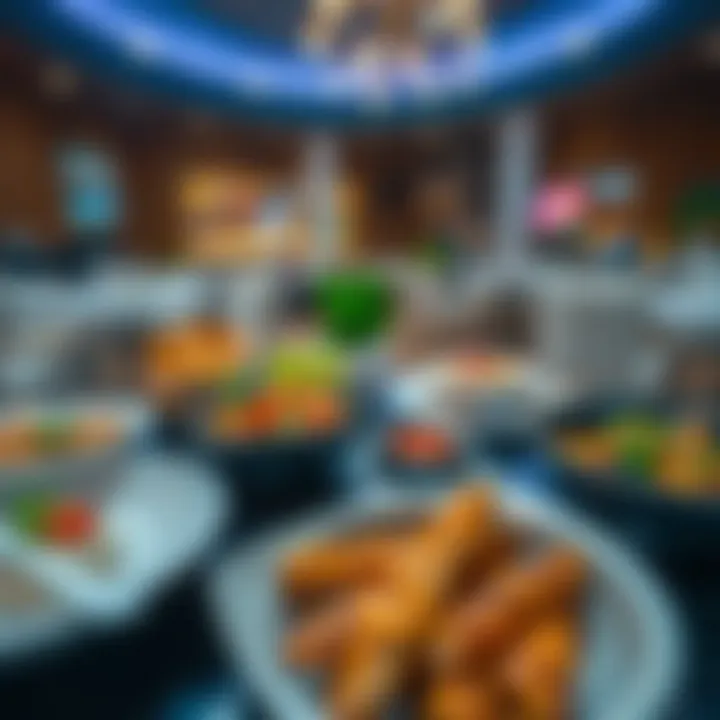 Signature dishes showcased on a table