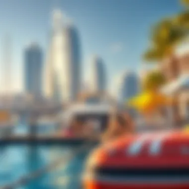 Vibrant leisure activities at The Address Marina