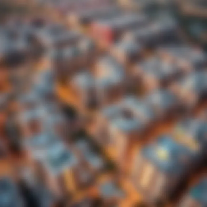 Aerial View of Damac Hills 2 Cluster Aerial view of the luxurious cluster in Damac Hills 2 showcasing modern architecture