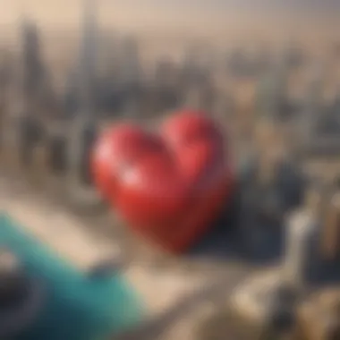 Cultural Diversity: The Heart of Dubai Visual representation of diverse communities interacting within Dubai.