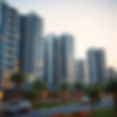 Modern apartment complexes in Discovery Garden highlighting diverse architecture