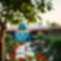 Scenic view of Discovery Garden showcasing green spaces and community parks