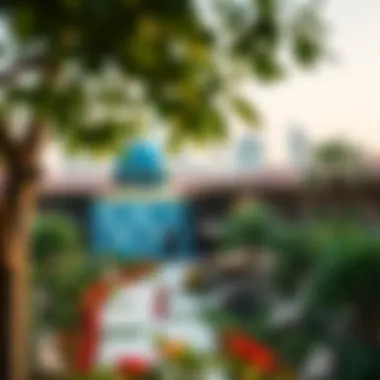 Scenic view of Discovery Garden showcasing green spaces and community parks