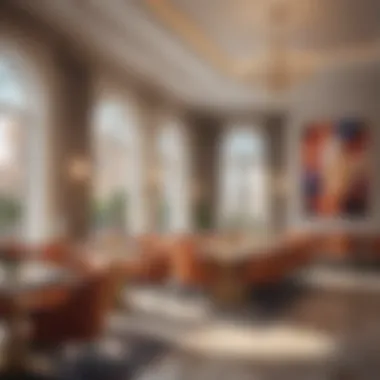 Sophisticated Dining Experience Elegant dining area showcasing sophisticated decor
