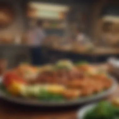 Culinary Delights at Green City Diverse menu items highlighting fresh, locally sourced ingredients