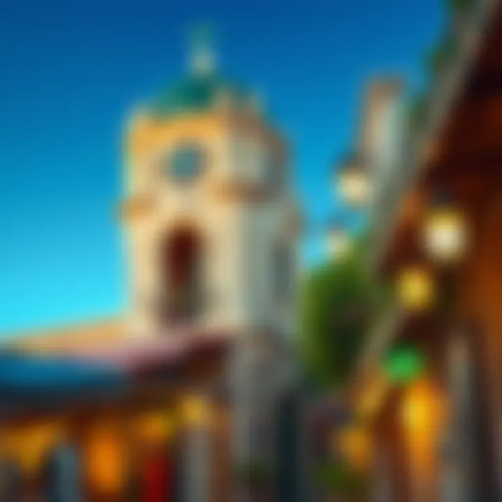 Charming architectural details of the Greens Souk