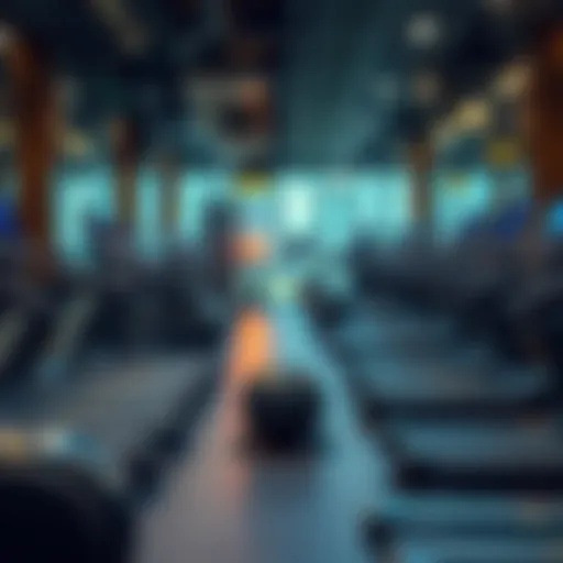 State-of-the-art gym equipment at Gymnation Motor City