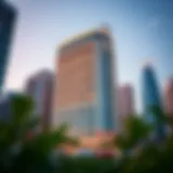 Stunning view of the Hudaiba Building's facade