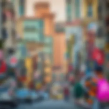 Vibrant neighborhoods of Dubai reflecting diverse cultural influences