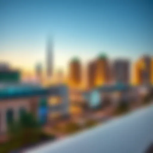 Contemporary Architecture in Majan Majan skyline showcasing contemporary architecture