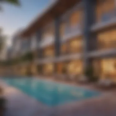 Lifestyle Amenities in Meydan Stylish lifestyle amenities in Meydan, highlighting contemporary living
