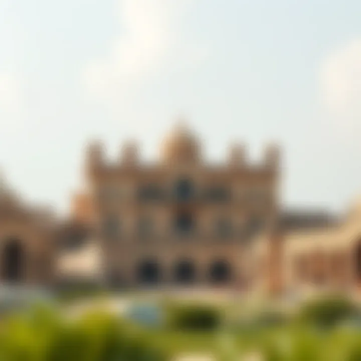 Ancient architectural structures at Sarhad Darbar site