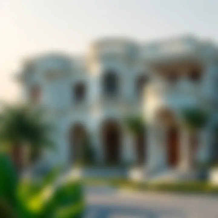 Exquisite architectural features of splendour villas