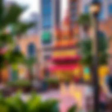 Vibrant community spaces filled with engaging activities in Town Square Dubai