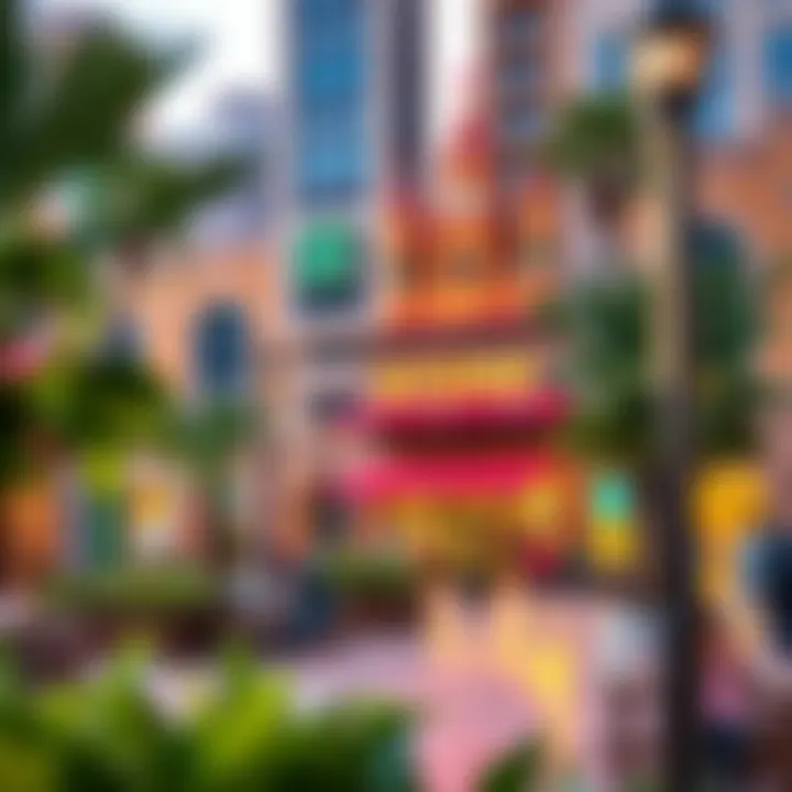 Vibrant community spaces filled with engaging activities in Town Square Dubai