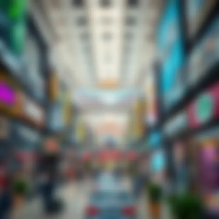 Variety of Retail Offerings at Umm Ramool Mall Diverse retail outlets within Umm Ramool Mall