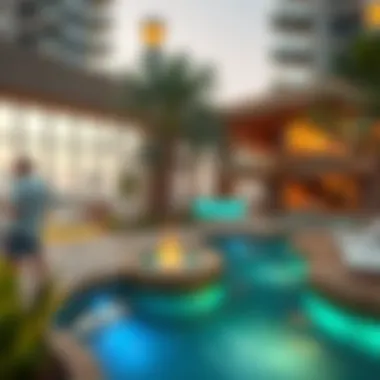 Luxurious amenities available in Wasl Oasis for residents