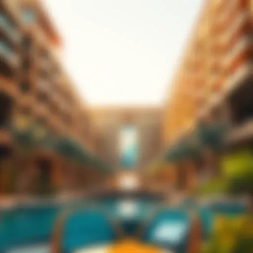 Architectural Marvel of Wasl Oasis Stunning architectural design of Wasl Oasis showcasing modern living